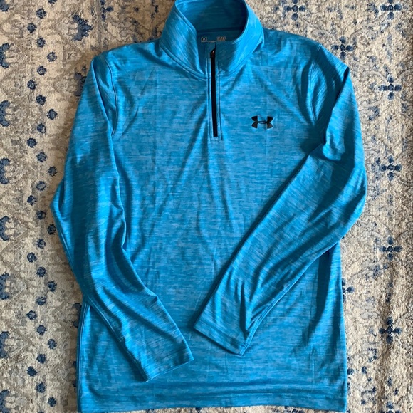 Under Armour HeatGear Quarter-Zip Long Sleeve Shirt - Picture 2 of 9
